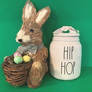 Rae Dunn HIP HOP Mini Easter Canister with Lid